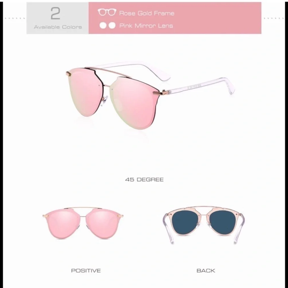 Mirrored Sunglasses​
